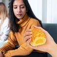 thumbnail image 6 of Rirozkan Squishies Sensory Stress Toys, Slow Rising Soft Fidget, Simulation Cream Puff Bread, Stress Relief Squeeze for Anxiety, 6 of 6