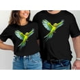 thumbnail image 3 of Parakeet Budgie Mom Dad Bird Lover Budgerigar Owner Gift T-Shirt Cute Parakeet Budgie Bird Birthday Holiday Present Men Women Kids Tshirt, 3 of 10