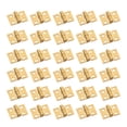 thumbnail image 1 of 30 Pcs Mini Wooden Box Hinges Micro Jewelry Box Hinges Mini Alloy Hinges, 1 of 9