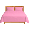 thumbnail image 1 of Sábanas Matrimoniales Lisas We2 Dream 100% Algodón Color Rosa Magnolia 4 Piezas, 1 of 10