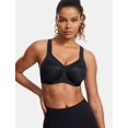 thumbnail image 2 of Sostén Deportivo SYROKAN 36D con Espalda Racerback y Aros Negro, 2 of 3