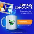 thumbnail image 5 of Vick Pyrena Alivio y Confort para los Síntomas de la Gripa 5 Sobres Miel-Limón, 5 of 5