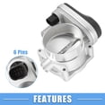thumbnail image 6 of Unique Bargains Electronic Throttle Body Assembly No.53032801AC Engine Throttle Body for Dodge Durango for Ram 1500 2500, 6 of 6
