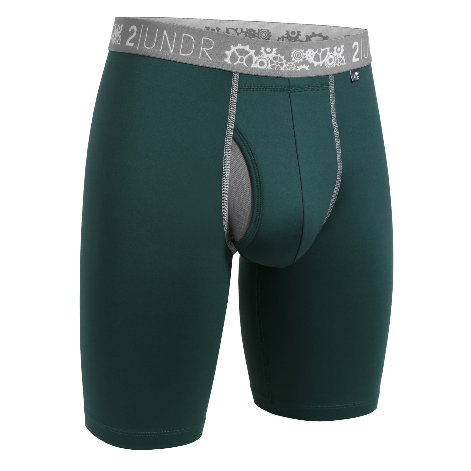 2UNDR 2UNDR Mens Gear Shift Performance 9" Boxer Long Leg Underwear