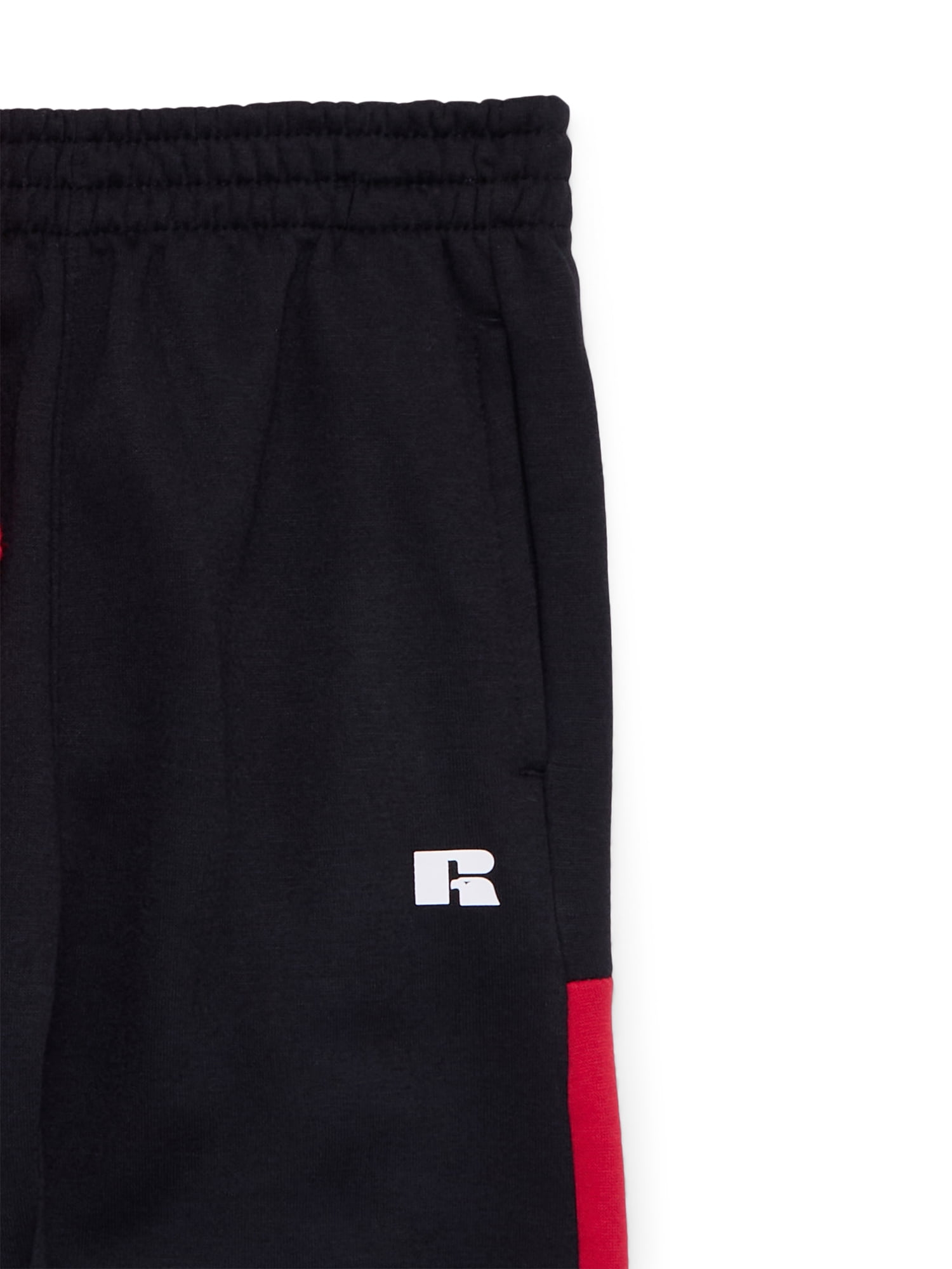 Russell Athletic Toddler & Boys Colorblock Fleece Hoodie and Joggers Set, 2-Piece, Sizes 2T-18 & Husky