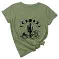 thumbnail image 1 of Camiseta de manga corta con cuello redondo y estampado de jersey suelto de verano para mujer Camiseta/camisa de manga corta con cuello redondo Pompotops hfajkhk141784, 1 of 7