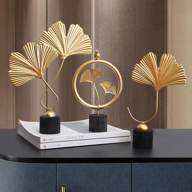 Habitación creativa con modelo de hoja de albaricoque en plata y oro, luz de lujo para dormitorio, mueble de TV moderno, entrada, decoración del hogar