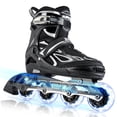 thumbnail image 1 of Patines en línea 2PM SPORTS Vinal para niñas, ajustables, parpadeantes, 1 of 7