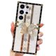 thumbnail image 1 of Funda compatible con iPhone de 16 a 6,1 pulgadas con purpurina de lujo, diseño de mariposa, plegable, con soporte, suave, con efecto espejo de policarbonato, antideslizante, para mujeres y niñas, 1 of 6