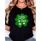 thumbnail image 1 of St. Patrick'S Day Themed Casual Women'S T-Shirt with Printed Short Sleeves And a Slightly Stretchy Round Neck., 1 of 6
