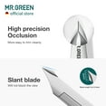 thumbnail image 5 of MR.GREEN Cuticle Nippers Gorgeous Colorful Cuticle Scissors Nail Manicure Clippers Trimmer Dead Skin Remover Cutters Beauty Tool (Colored Titanium+Pusher), 5 of 7