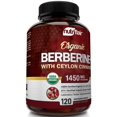 thumbnail image 4 of Suplemento NutriFlair de berberina orgánica 1450 mg con canela de Ceilán, 4 of 7