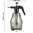 thumbnail image 3 of CoreLiving Spray Bottle for Plants Continuous Spray Bottle Hand Pump Pressure Sprayer Empty Water Sprayer with Adjustable Nozzle for Garden Misting and Cleaning Grey, 3 of 5