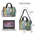 thumbnail image 3 of FORMRS 16" Laptop Bag Carrying Sleeve Case with Handle Travel Shoulder Briefcase, Ocean Boat, 3 of 8