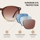 thumbnail image 4 of Lentes de Sol DUCO Retro Redondos Polarizados UV400 para Mujer DC1230, 4 of 6