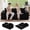Polyester Black, variant on BYBYME Convertible Sofa Bed,Folding Lounger 4-in-1 Boneless Sofa with 3 Pillows and 2 Cup Holders,Floor Sofa for Small Spaces Such as Living Rooms,No Assembly Required,3 Seater,Black
