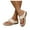 1Beige, variant on Mostsola Orthopedic Wedge Sandals for Women Slip on Flip Flops Comfortable Bohemia Summer Slides