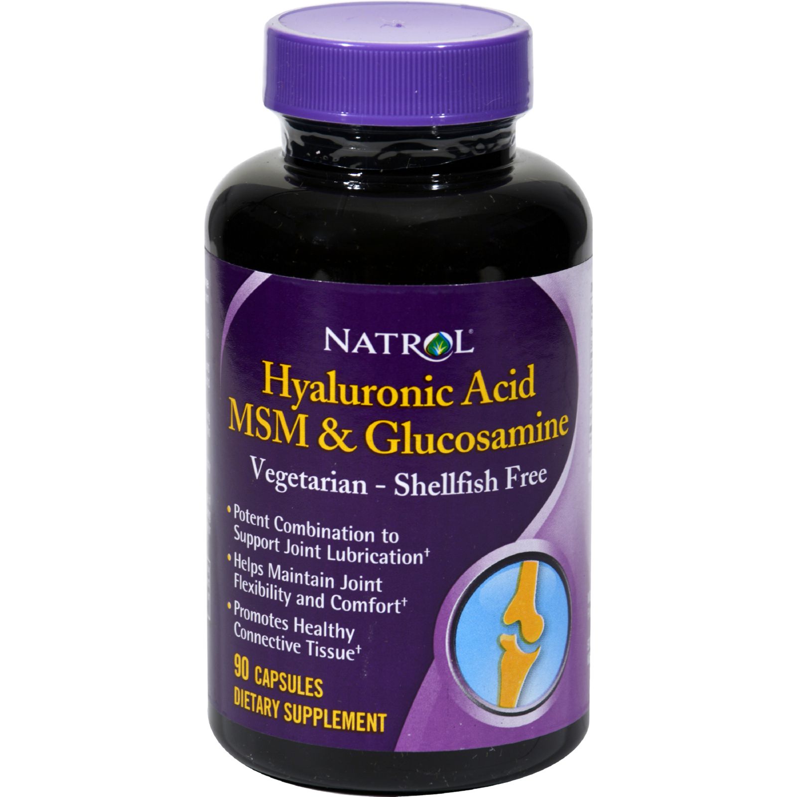 Natrol MSM/Glucosamine/HA VCap90