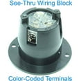 thumbnail image 4 of Journeyman-Pro 5279 15 Amp 120-125 Volt, NEMA 5-15 Flanged Outlet, Black Commercial Grade, 2 Pole-3 Wire, Straight Blade Plug Charger Receptacle (10-PACK No Cover/Cap), 4 of 6