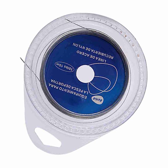 5 Types 10m 7 Strands Fishing Steel Wire, Fishing Wire Steel Leader Plastic Covered Fishing Line for Big Mouth Fish