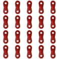 thumbnail image 1 of Toystoory Hebillas de sujeción de 20 piezas, hebilla de cordón de paracaídas, tope de cuerdas de viento para toldo, accesorios de Camping de montaña Escalada Rojo Toystoory OD020532-01, 1 of 6