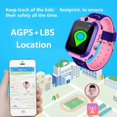 thumbnail image 4 of X  Kids Smartwatch Waterproof AGPS Tracker Anti-Lost Smart Watch Phone for Children 3-12 Girls Boys SOS Call Remote Camera Two Way Call Touch Screen Games Christmas Birthday, 4 of 11