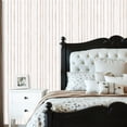 thumbnail image 2 of Peel and Stick Wallpaper Neutral Beige Striped Subtle Watercolor Texture Wall Mural 23.6in x 9.8ft Self Adhesive Removable Wall Paper Renter Friendly Wallpaper for Nursery Bedroom Cabinets, 2 of 8