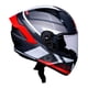 thumbnail image 2 of Casco para moto talla M cetificado bluetooth rojo, 2 of 6
