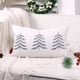 thumbnail image 1 of Embroidered Christmas Tree Pillowcase Cover Super Soft And Comfortable Invisible Zipper Easy To Change Suitable For Sofa Bed Living Room, 1 of 6