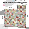 thumbnail image 5 of Pioneer Flower Floral Print Pattern Toddler Nap Mat for Teens Preschool Daycare, Teens Sleeping Mat Bag, Toddler Sleeping Bag with Pillow, 5 of 6