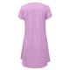 thumbnail image 3 of Sexy Vestidos Cortos de Verano para las Mujeres 2025 Moda Suelta de Ocio Vestido de Manga Corta con Cuello en V, Vestido Casual de Rodilla, 3 of 7