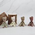 thumbnail image 2 of Groot-maceta de flores, pequeño árbol, hombre, Groot, figura de muñeca periférica de animé, caja ciega, adorno de coche de oficina, 2 of 5