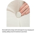 thumbnail image 5 of Bed cushion backrest, reading cushion headboard, washable removable back support cushion, soft comfortable back cushion, large reading cushion for bed and sofa, 5 of 8