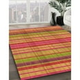 thumbnail image 3 of Ahgly Company Machine Washable Indoor Rectangle Transitional Yellow Area Rugs, 5' x 7', 3 of 7