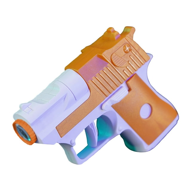 Herramientas y mejoras para el hogar Proyección - Pistolas de papel y tijeras Juego de feria Pistola pequeña Innovación Juguete luminoso único Proyección piedra, papel y tijeras