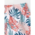 thumbnail image 5 of Family Matching Swimsuits Floral Mommy and Me Tummy Control Bikini Set Dad Son Swim Trunks Swimwear, 5 of 7