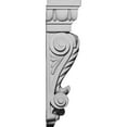 thumbnail image 4 of Ekena Millwork 5"W x 2 5/8"D x 9 3/4"H Colton Leaf Corbel, 4 of 5