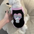 thumbnail image 3 of Xiao Hua Chaleco transpirable para perros y gatos, sudadera para cachorros, ropa para perros, abrigos para perros pequeños, medianos y gatos, L, A74, 3 of 4