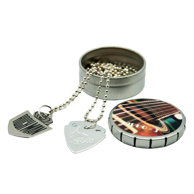 Collar con Colgante de Púas de Bajo de Guitarra CUTICAT Guitar Pick Necklace