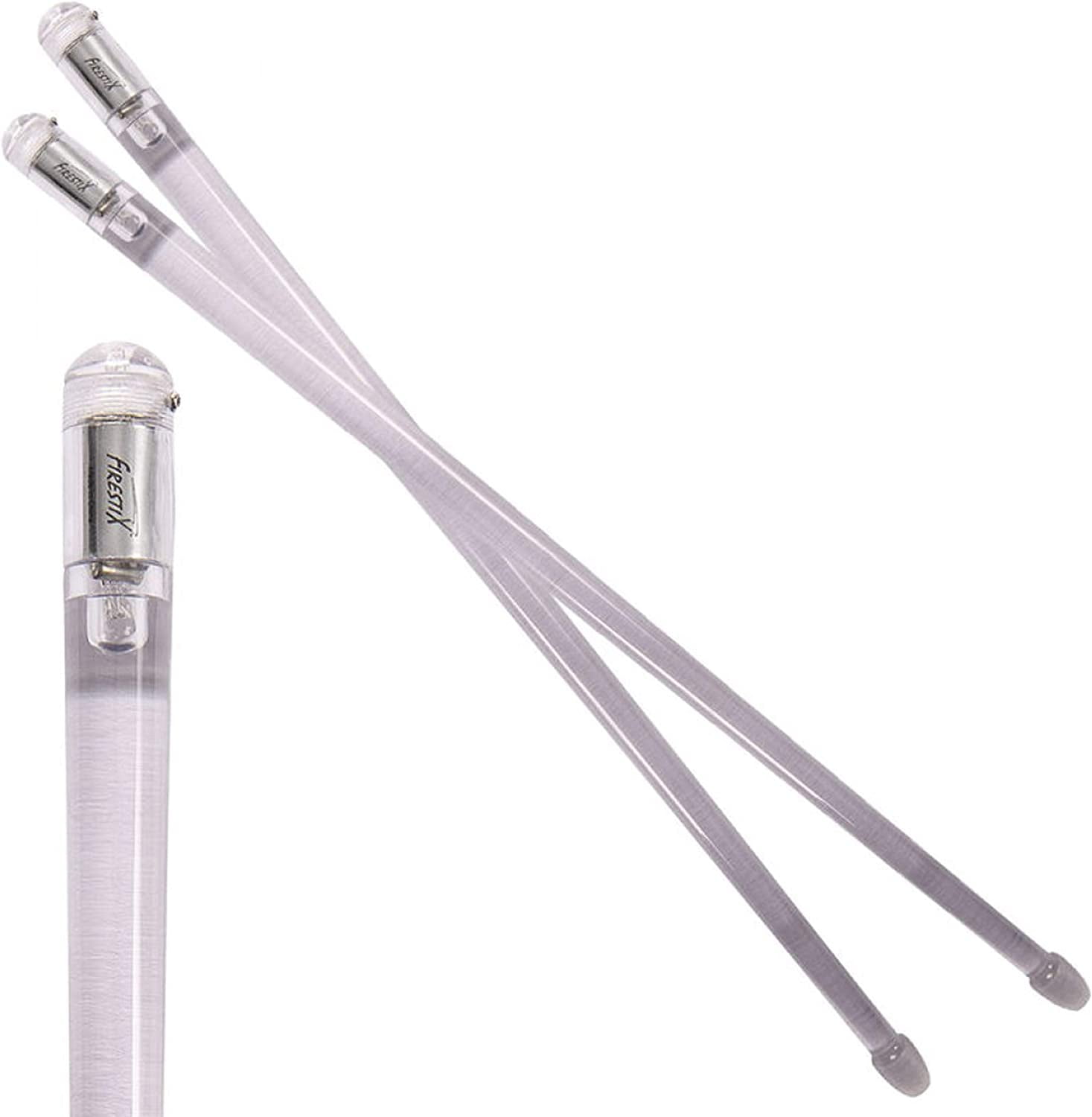 Color Changing Firestix LED Drumsticks - Professional Quality 18 Inch Pair