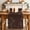 Brown Beige, variant on Brown Flowers Table Runner - 70 Inch Long Japanese Abstract Floral Plants Simple Art Cotton and Linen Blended Dress Scarves Farmhouse Table Runner for Kitchen Dining, Coffee Table, 13" x 70"