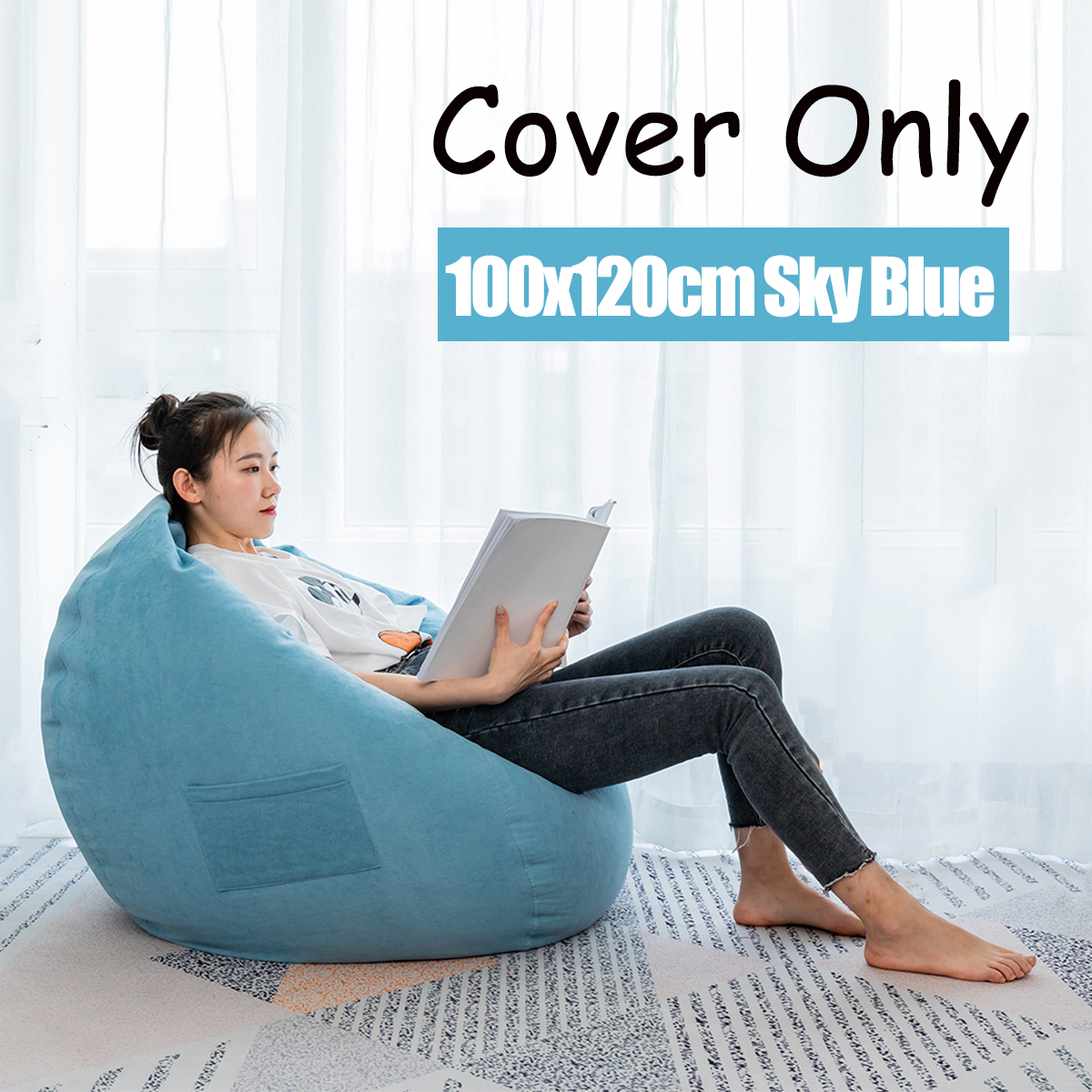 No Filler SHJC Plush Toy Clothes Quilts Organizer Kids Gaming Chair ,18in Indoor Outdoor Bean Bags Childrens Basketball Beanbag