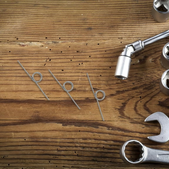 BESTOYARD 10Pcs Universal Garbage Can Torsional Springs Metal Replacement for Home Use