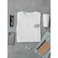 thumbnail image 3 of Stay lit Street Words Left Chest Men White T-Shirt, Male Large, 3 of 4