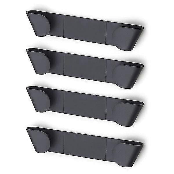 6 pcs Pot Lid Holder Household Pot Lid Holder Punch-Free Pot Lid Rack Lid Storage Holder Pot Lid Organizers Kitchenware