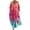 Hot Pink, variant on hcuribad Summer Floral Dress,2024 Hot Selling Women's Loose V Neck Fashion Senior Long Sleeve Printed V Neck Dress,Maxi Dress,Sun Dresses Women,Beach Dresses Hot Pink L