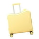 thumbnail image 2 of Maleta para niños con ruedas, maleta con ruedas de 20 pulgadas, maleta rígida para viajes de carretera, equipaje de mano esencial para avión Amarillo, 2 of 8