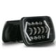 thumbnail image 1 of Luz cuadrada Jeep Wrangler 7 pulgadas faro flecha 5x7, 1 of 9