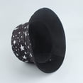 thumbnail image 4 of CoCopeaunts Black White Bucket Hat Women Summer Comfort Double-Sided Wear Fisherman Hat Reversible Fishing Cap for Unisex Daily, 4 of 8