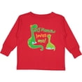 thumbnail image 3 of Inktastic My Memaw Loves Me Grandson Dinosaur Boys Long Sleeve Toddler T-Shirt, 3 of 5